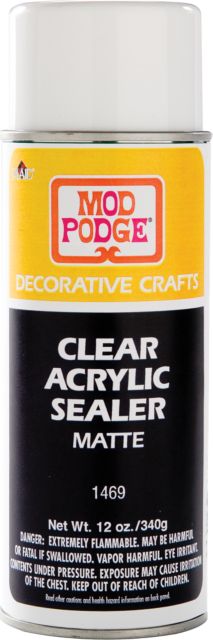 Mod Podge Clear Sealer Spray Matte 12Oz