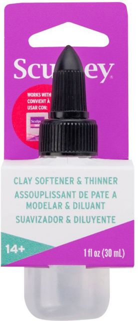 Sculpey Clay Softener And Thinner 1oz