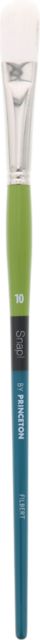 SNAP WHITE TAKLON FILBERT 10 LONG HANDLE