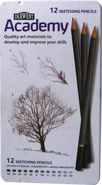 DWNT ACAD SKETCHING TIN 12 SET