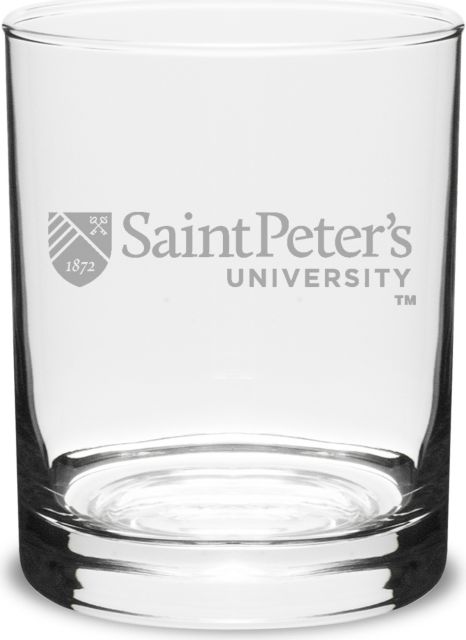 Saint Peter's University 14 oz. DOF Glass