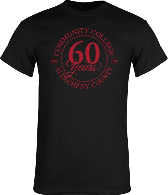 Community College of Allegheny County 60th Anniversary Men's Short Sleeve T-Shirt - ONLINE ONLY