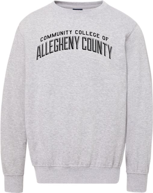 Community College of Allegheny County Fleece Crewneck