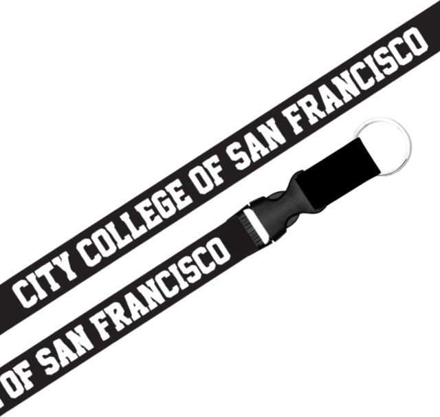 City College of San Francisco Lanyard with Buckle