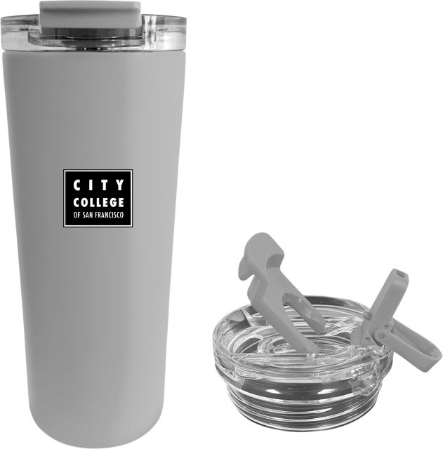 City College of San Francisco 24 oz. 2-in-1 Tumbler