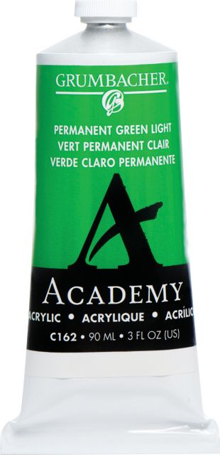 ACADEMY ACRYILC 90ML PERMANENT GREEN