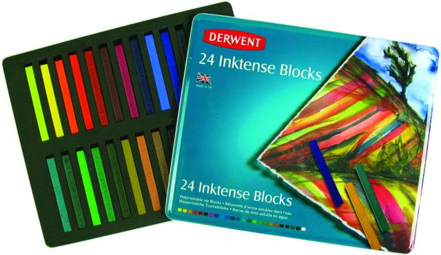 Derwent Inktense Block 24 Tin: Ringling College of Art and Design