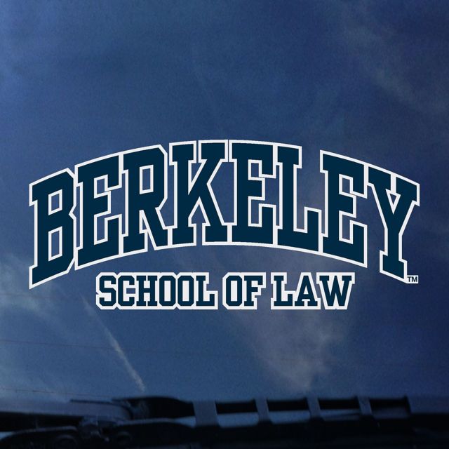 University of California Berkeley School of Law School of Law Decal