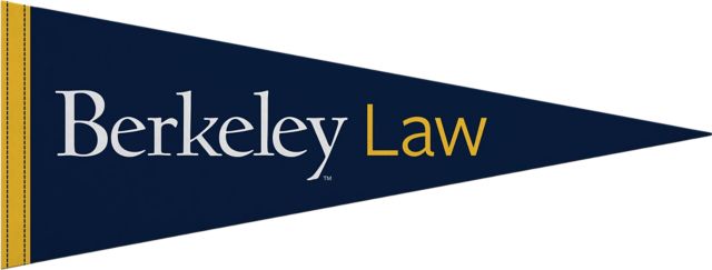University of California Berkeley School of Law 9x24 Pennant