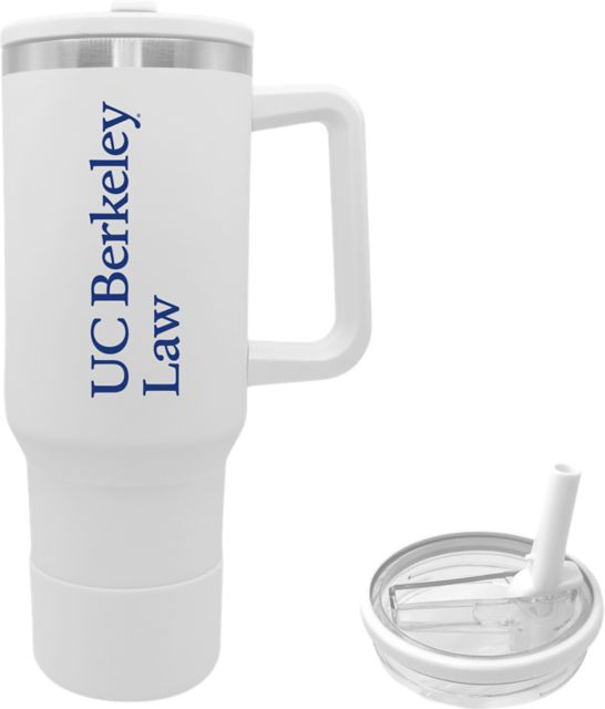 University of California Berkeley School of Law 40 oz. Tumbler with Straw