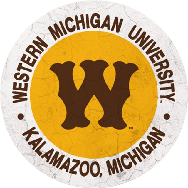 Western Michigan University 4in Coaster