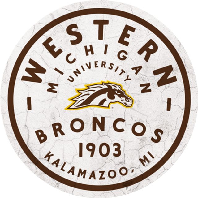 Western Michigan University 4in Coaster