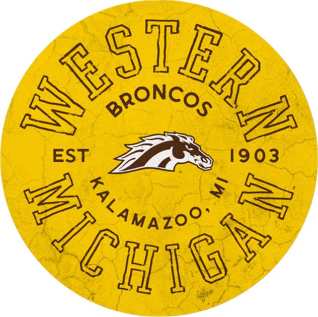 Western Michigan University 4in Coaster