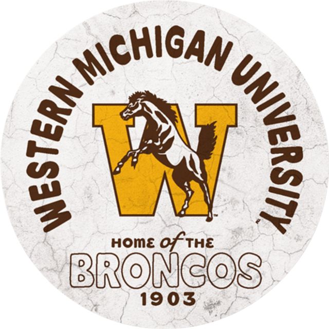 Western Michigan University 4in Coaster