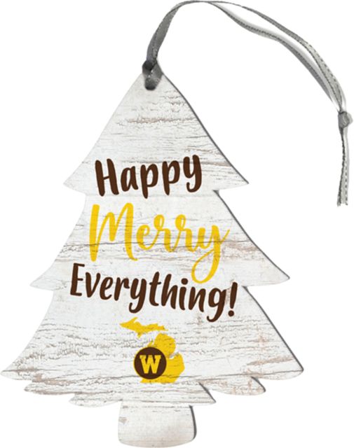 Western Michigan University Tree Ornament