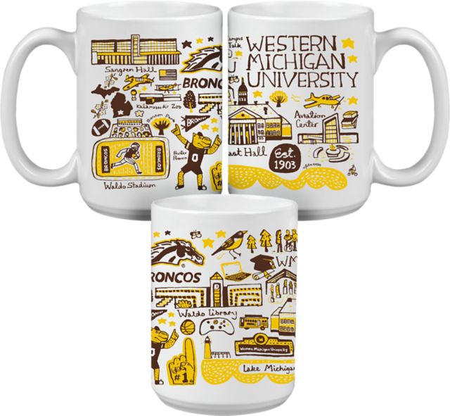 Western Michigan University Julia Gash 15 oz. Mug