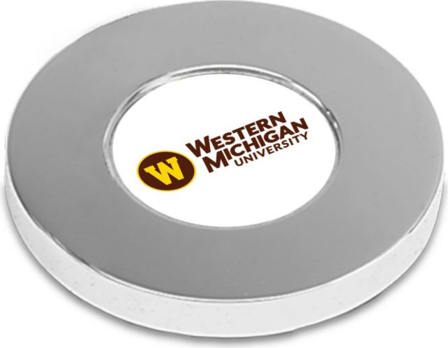 CSI Silver Paperwitheight (Gift Boxed) With Colored Medallion - ONLINE ONLY