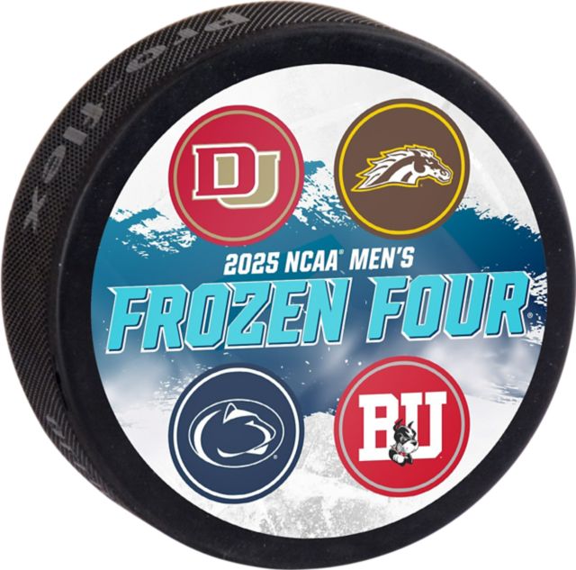 Western Michigan University Men's Hockey 2025 Frozen Four Hockey Puck