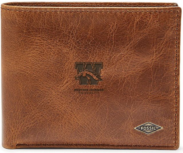 Fossil Leather Ryan RFID Passcase - Dark Brown - ONLINE ONLY