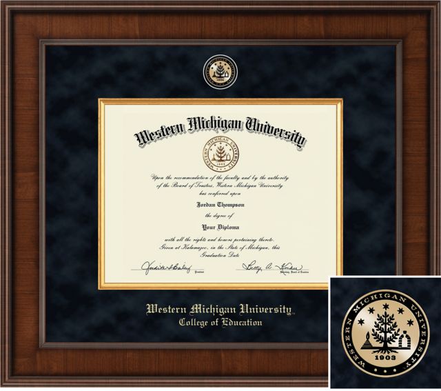 Church Hill Classics Presidential Diploma Frame. Education.  Bachelors, Masters, PhD -  Online Only