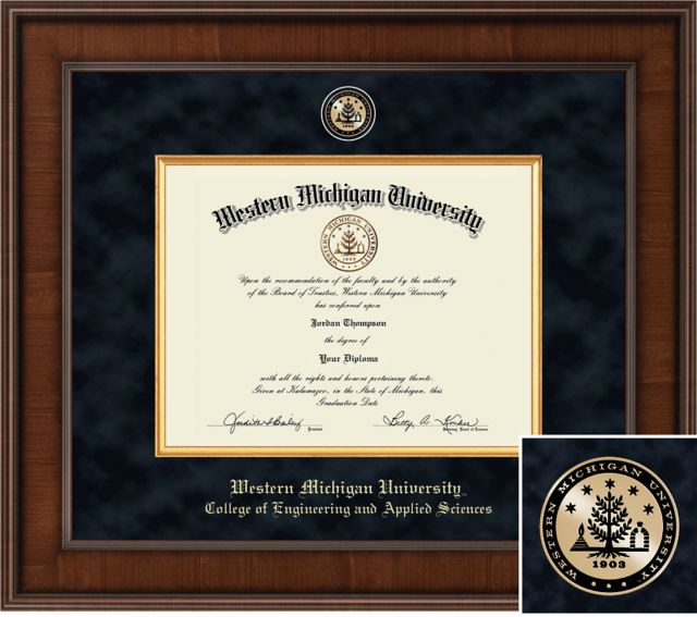Church Hill Classics Presidential, Engineering Applied Sci, 8.5x11, Bachelors/Masters/PhD, Diploma Frame - ONLINE ONLY