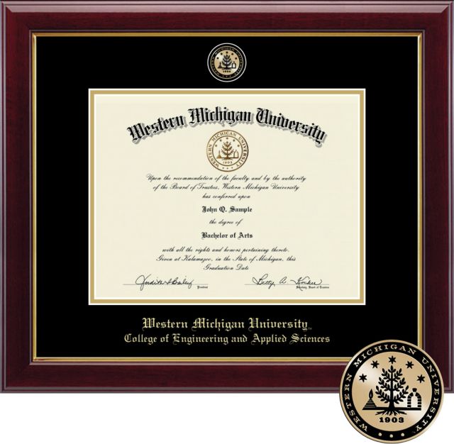 Church Hill Classics Masterpiece, Engineering Applied Sci, 8.5x11, Bachelors/Masters/PhD, Diploma Frame - ONLINE ONLY