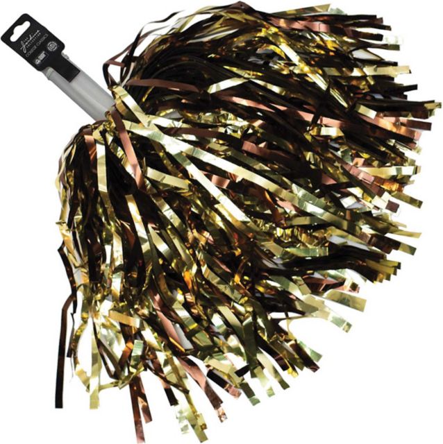 Western Michigan University Short Stick Shimmer Pom