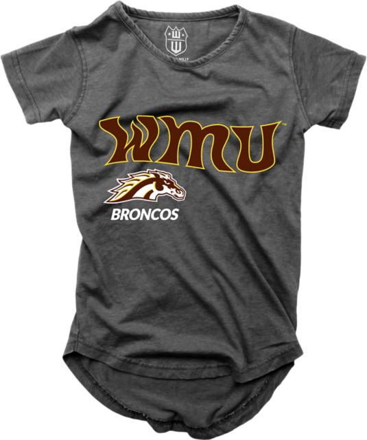 Western Michigan University Youth Girl's Broncos Short Sleeve T-Shirt