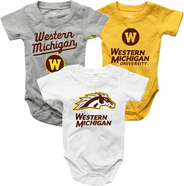 Western Michigan University Infant Body Suit Set