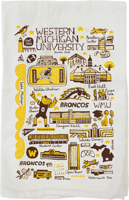 Western Michigan University Kitchen Towel