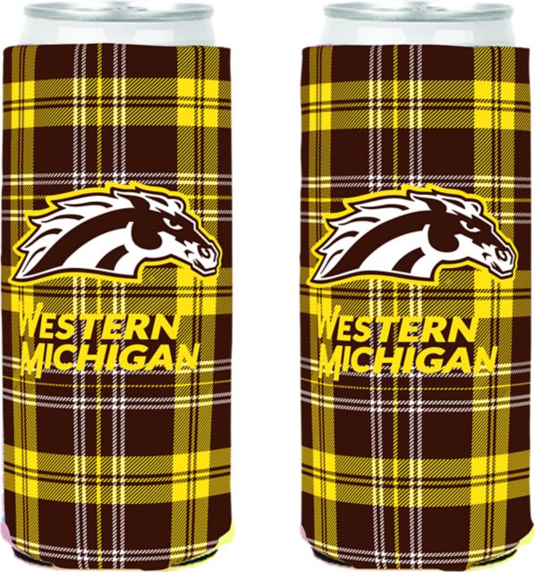 Western Michigan University Slim Can Coozie