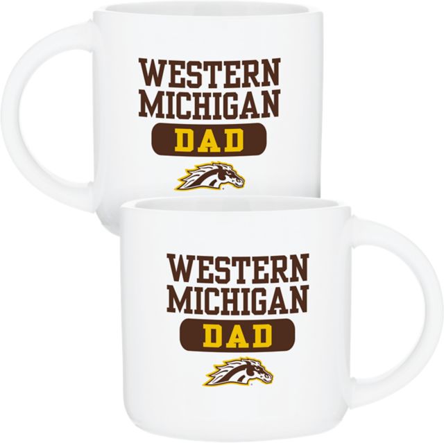 Western Michigan University 14 oz. Dad Mug