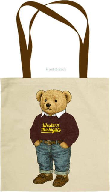 Western Michigan University Bear Tote Bag