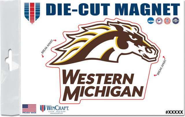 Western Michigan University Broncos 3 x 5 Magnet