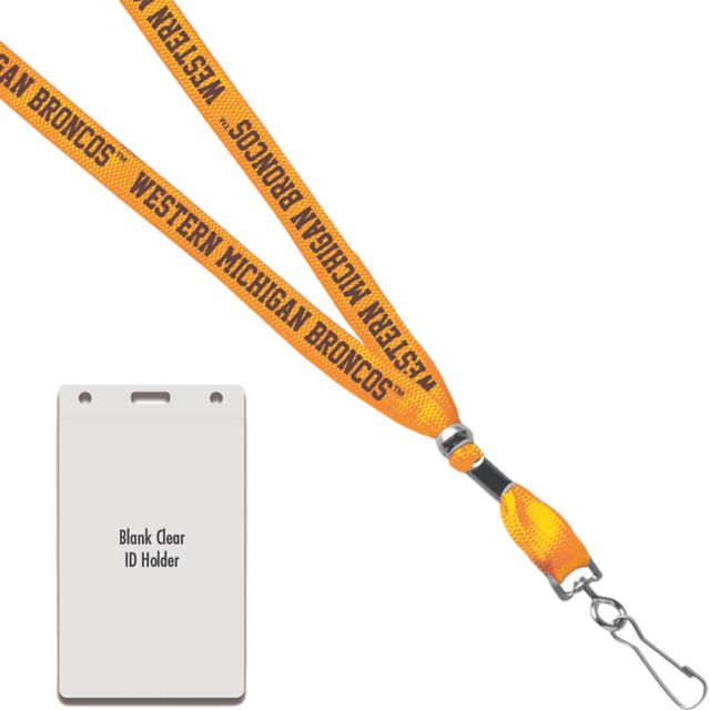 Western Michigan University Card Dispenser Lanyard
