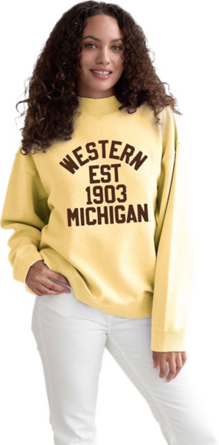 Western Michigan University Broncos Women's Nantucket Crewneck Sweatshirt