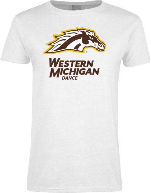Western Michigan Womens Short Sleeve Tee Western Michigan Dance Team - ONLINE ONLY