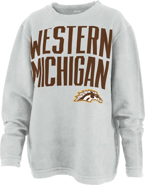 Western Michigan University Women's Oversized Crewneck Sweatshirt