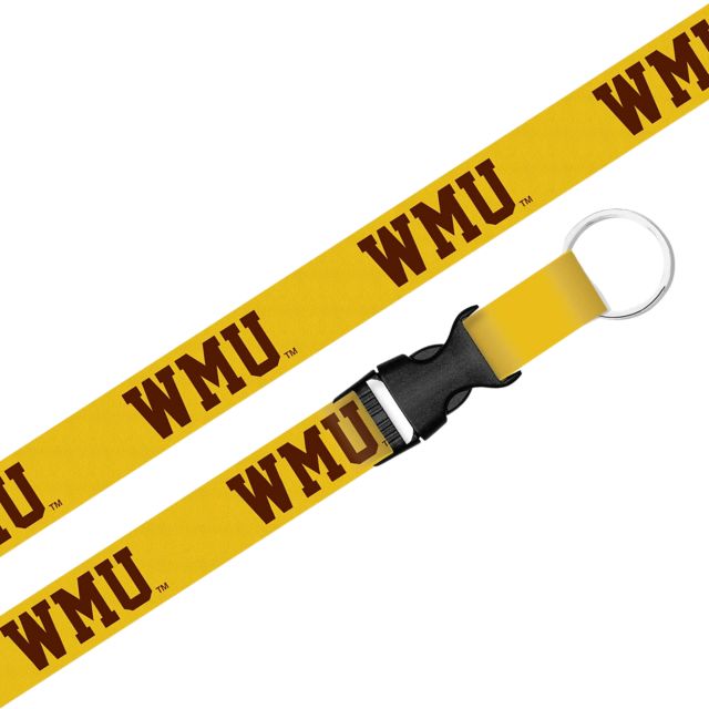 Western Michigan University Lanyard with Buckle