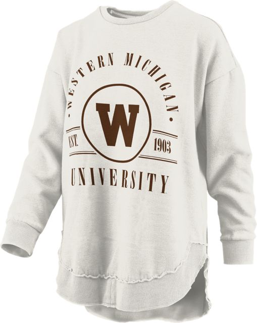 Western Michigan University Women's Oversized Crewneck Sweatshirt