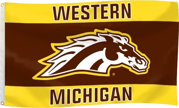 Western Michigan University Broncos 3' x 5' Durawave Flag