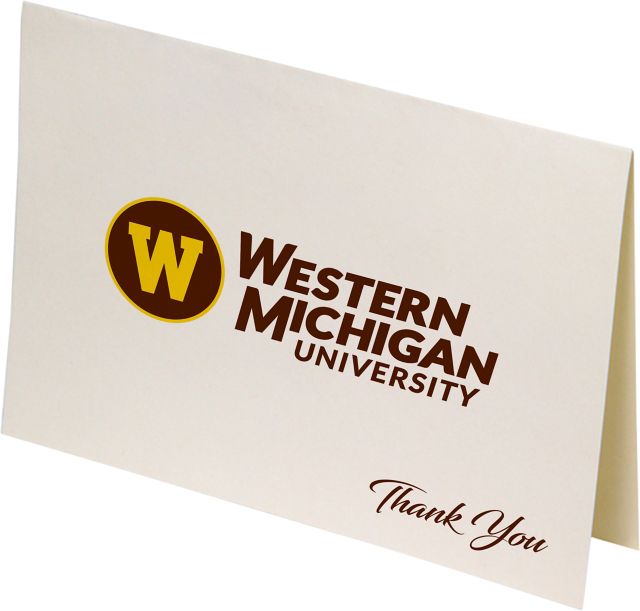 Western Michigan University Thank You Notecards 10-Pack