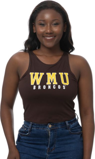 Western Michigan University Broncos Women's Crop Tank Top