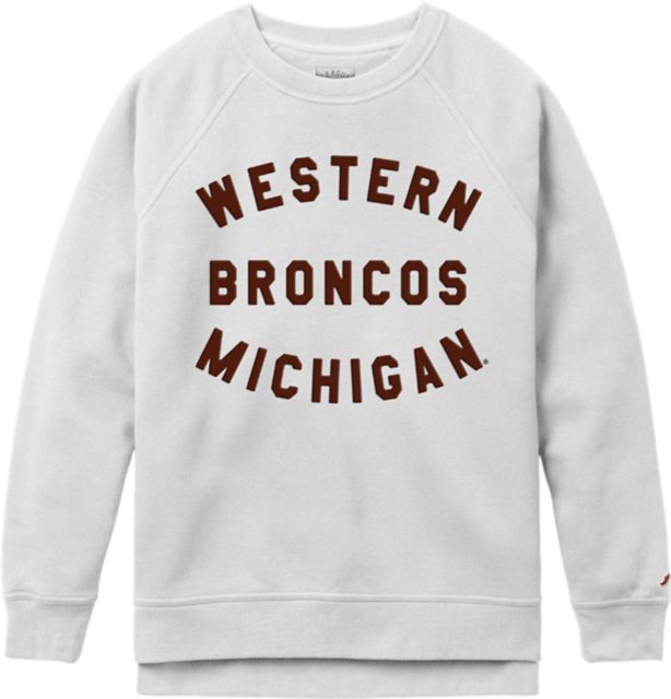 broncos crew neck sweatshirt