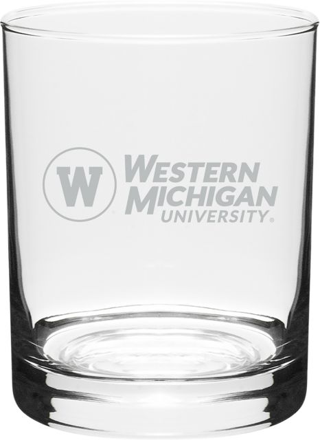 Western Michigan University 16 oz. Wine Glass