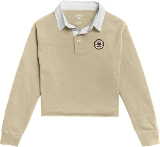 Western Michigan University Women's Authentic 1991 Long Sleeve Collared Cutoff Shirt - ONLINE ONLY