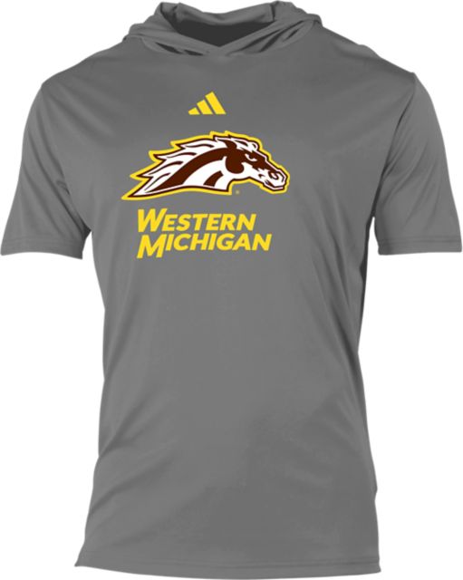 Western Michigan University Hooded Short Sleeve T-Shirt