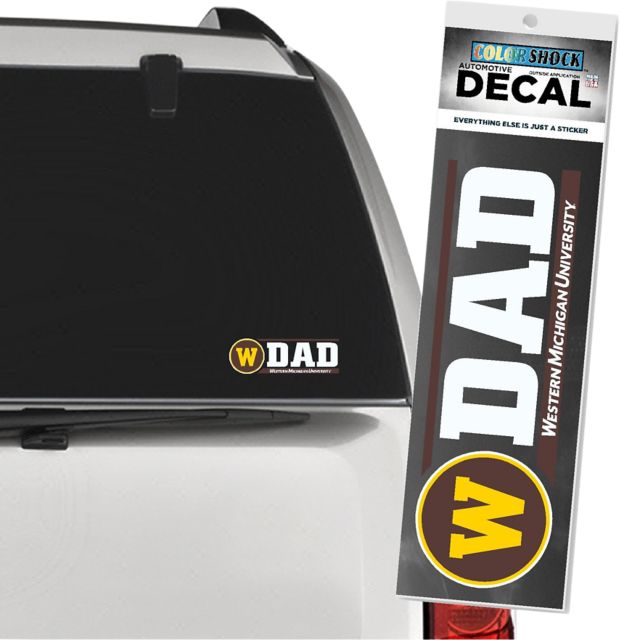 Western Michigan University Dad Decal