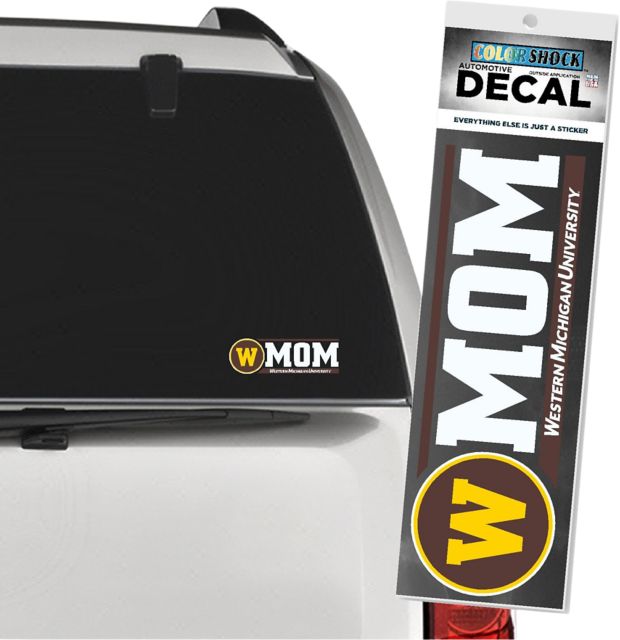 Western Michigan University Mom Decal