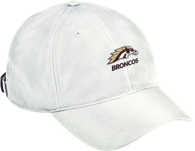 Western Michigan University Broncos Flex Fit Cap | Adidas | White | Hat Large/XLarge